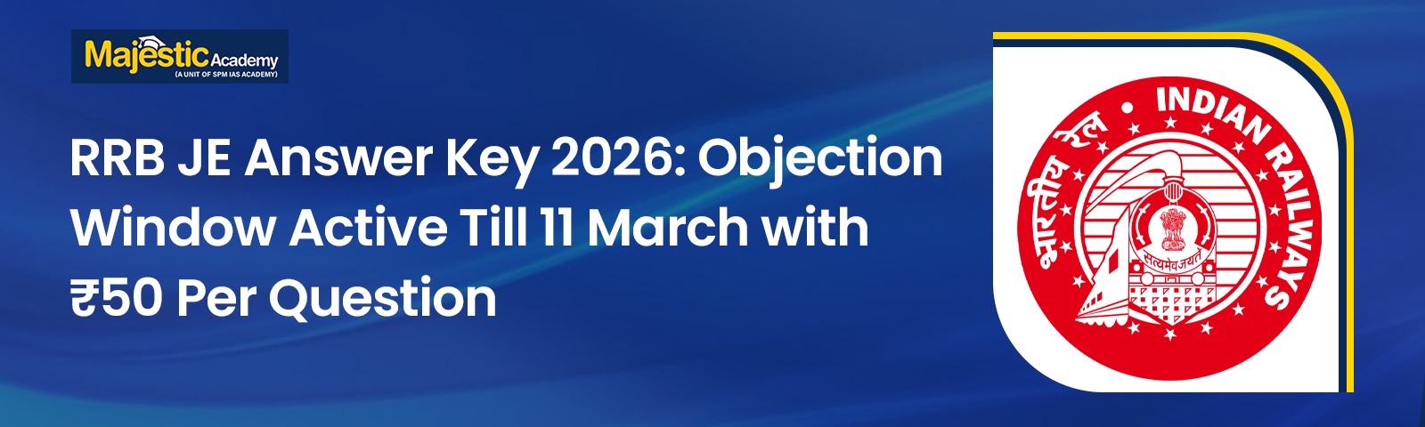 RRB JE Answer Key 2026