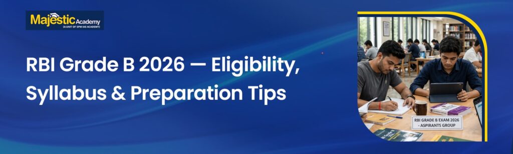 RBI Grade B Eligibility 2026