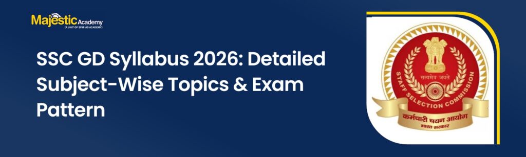 ssc gd syllabus 2026