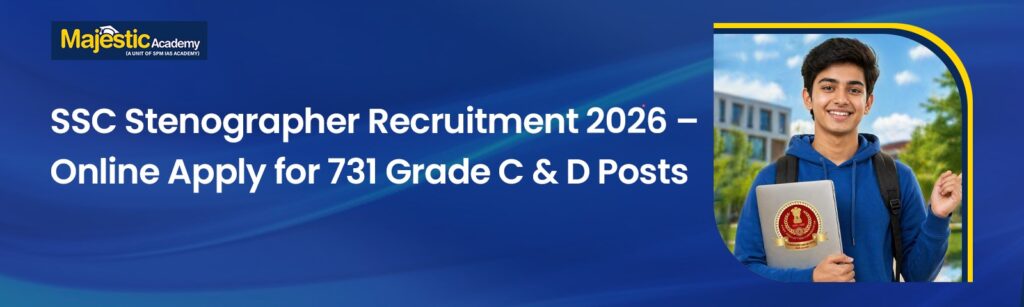 SSC Stenographer Recruitment 2026