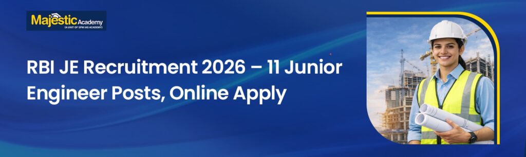 RBI JE Recruitment
