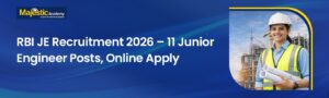 RBI JE Recruitment