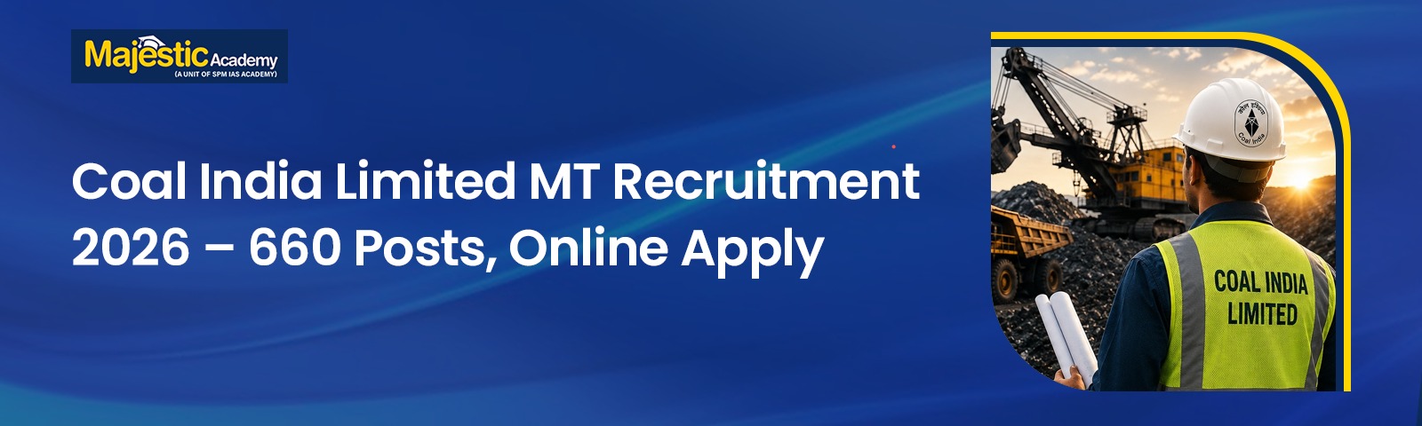 Coal India Limited MT Recruitment 2026