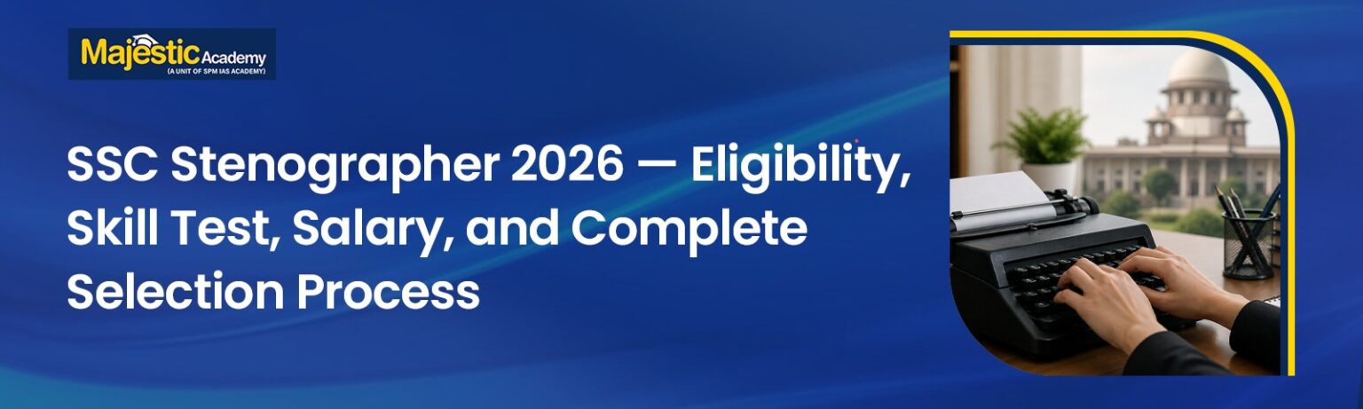 SSC Stenographer 2026