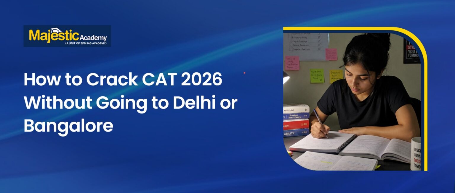 CAT without going Delhi or Bangalore Crack CAT 2026