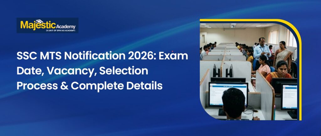 SSC MTS Notification 2026 Exam Date and Vacancy Details