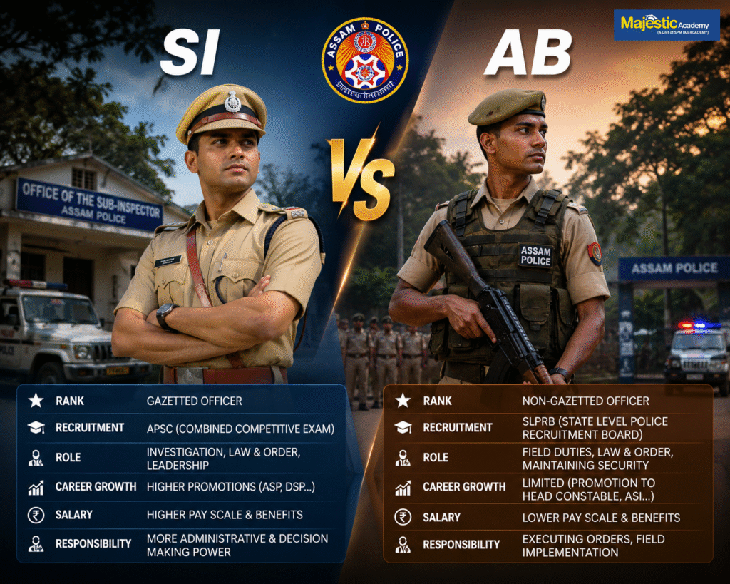 Assam Police SI vs AB 