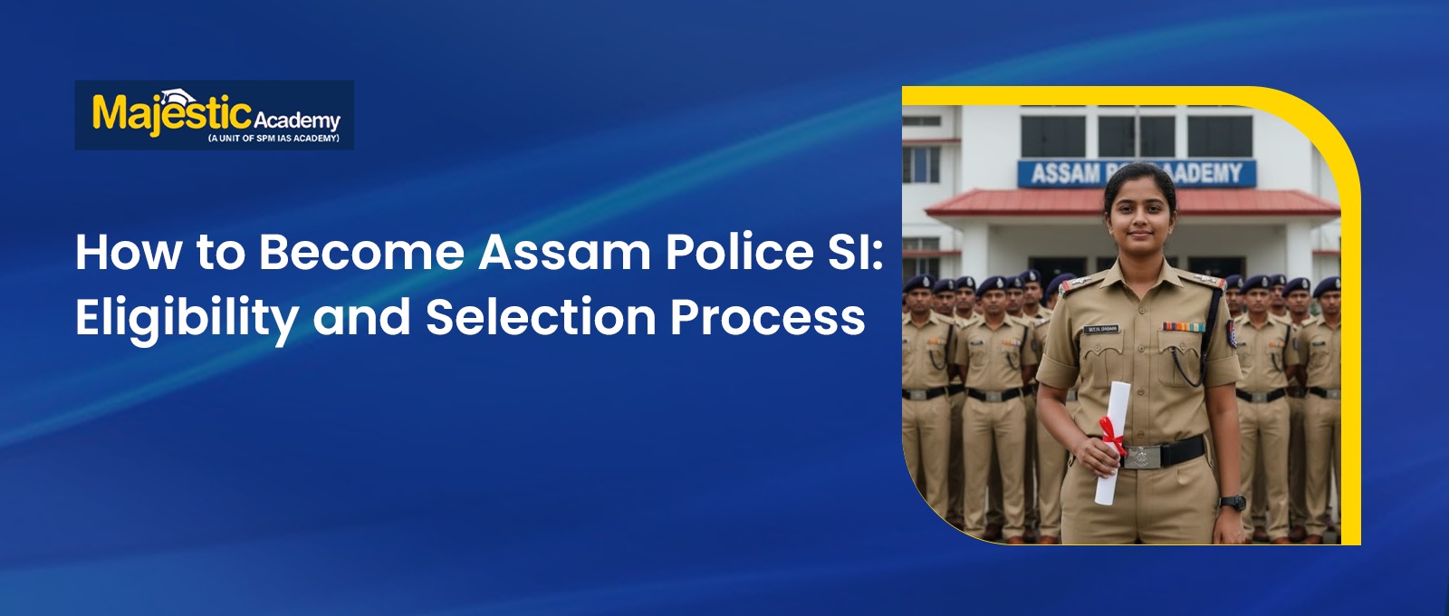 Assam Police SI Eligibility 2026 Age, Qualification & More