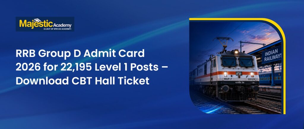 RRB Group D Admit Card 2026 Download CBT Hall Ticket