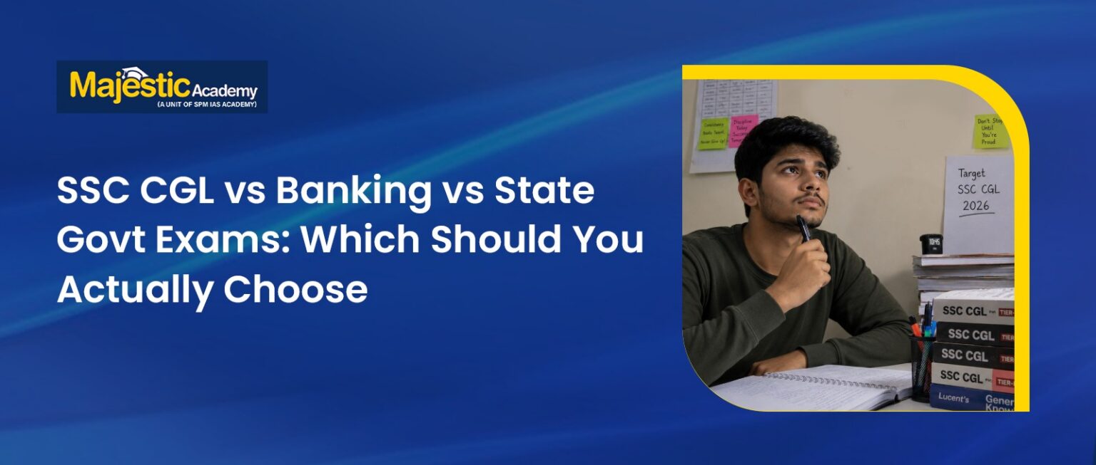 SSC CGL vs Banking vs State Govt Exams Which Is Best