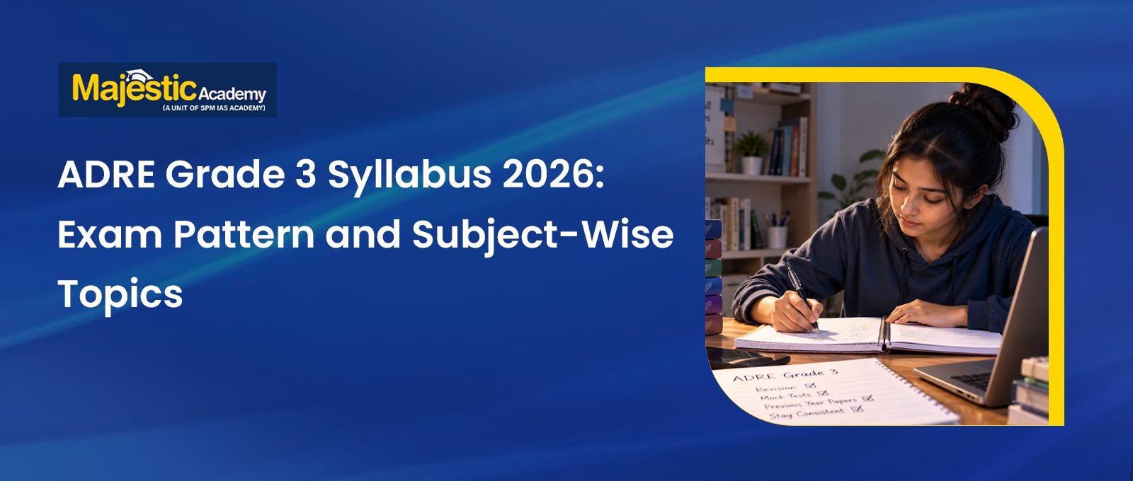ADRE Grade 3 Syllabus 2026