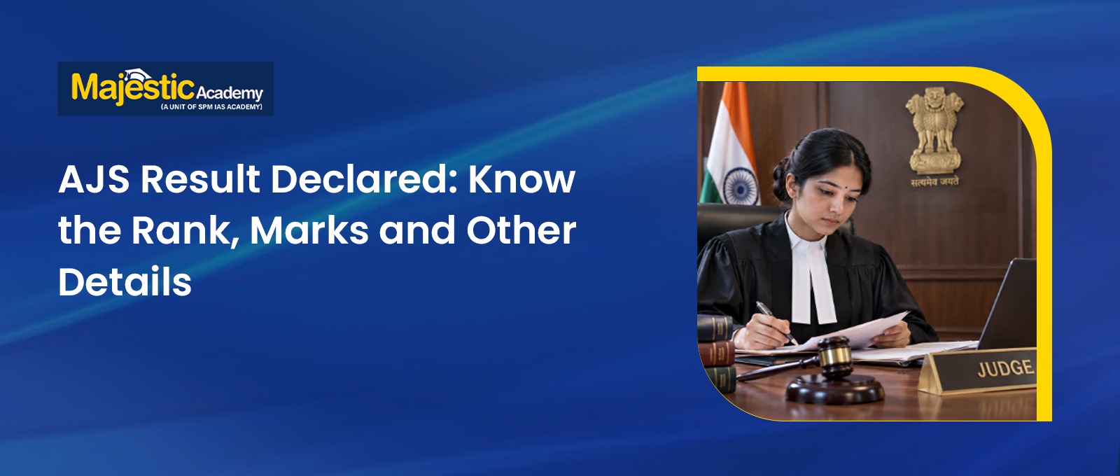 AJS Result 2026 Declared Check Rank, Marks and Details