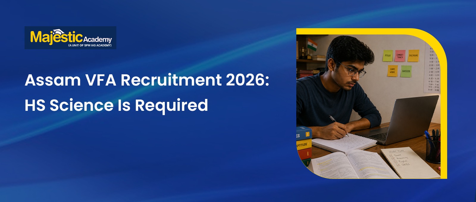 Assam VFA Recruitment 2026 HS Science Eligibility