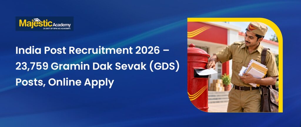 India Post Recruitment 2026 23,759 GDS Posts Apply