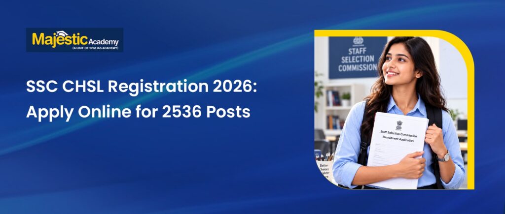 SSC CHSL Registration 2026 Apply Online for 2536 Posts