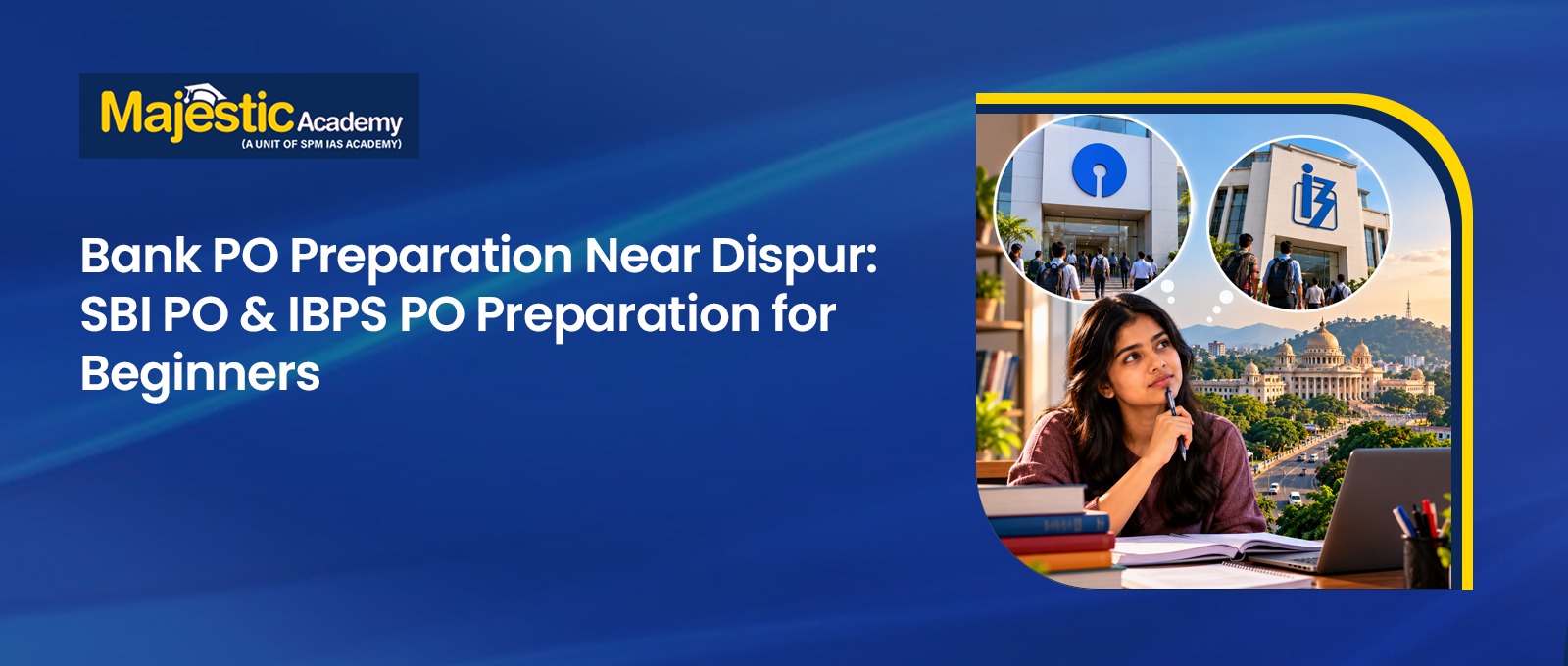 Bank PO Preparation Near Dispur SBI and IBPS PO