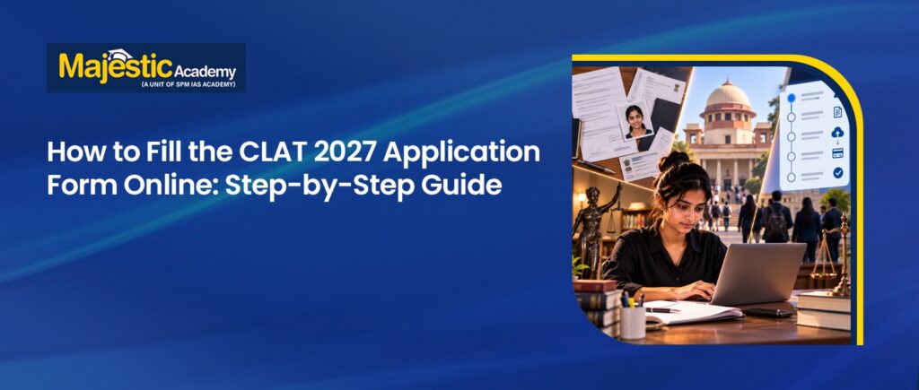 CLAT 2027 Application Form Apply Online Step by Step