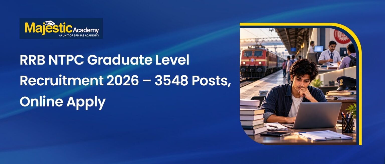 RRB NTPC Graduate Level Recruitment 2026 3548 Jobs Apply
